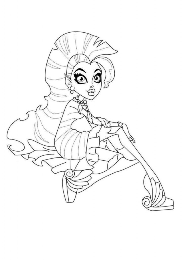 Imprimir desenho Monster High