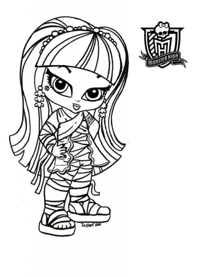 Imprimir desenho Monster High