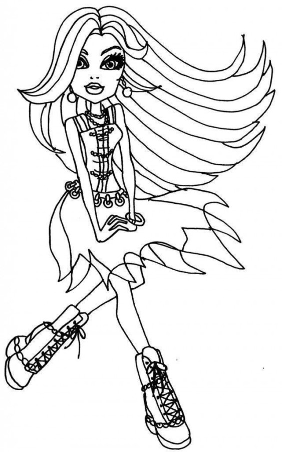 Imprimir desenho Monster High