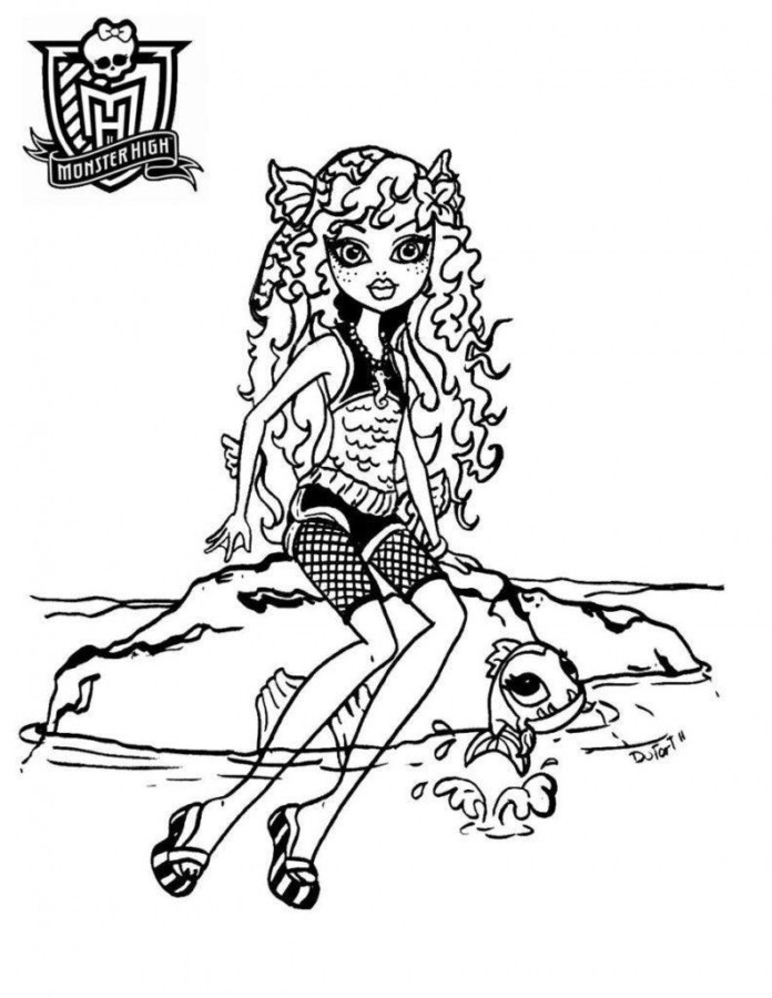 Imprimir desenho Monster High