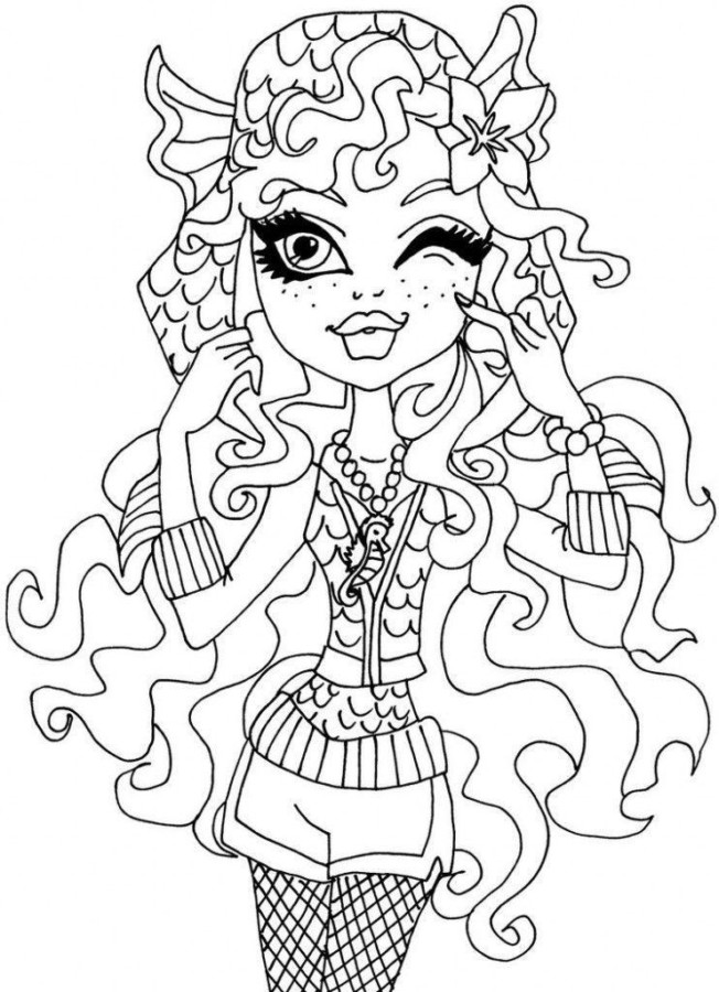 Imprimir desenho Monster High