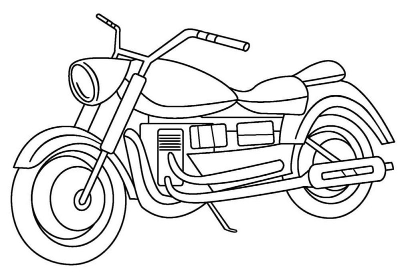 Imprimir desenho Motos