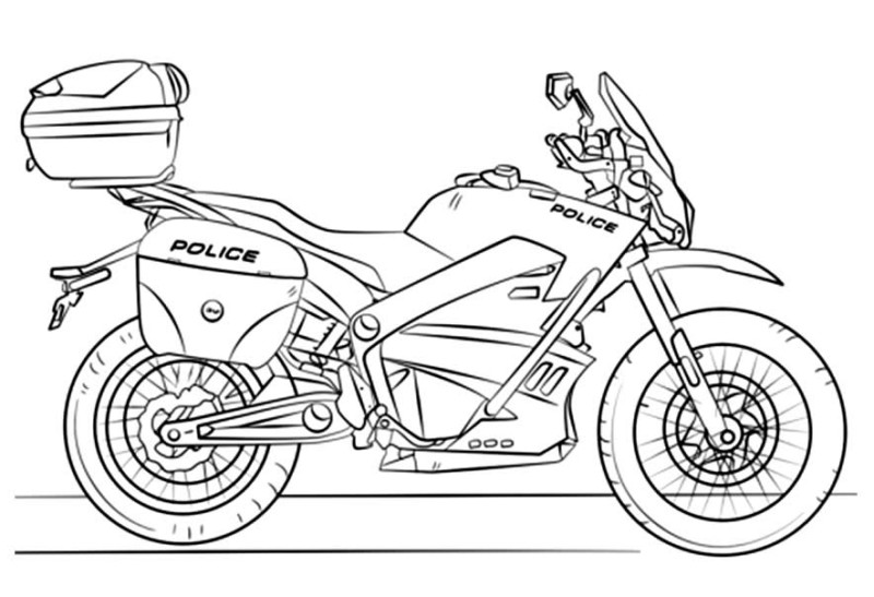 Imprimir desenho Motos