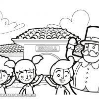 Desenhos para colorir de Mundo Bita