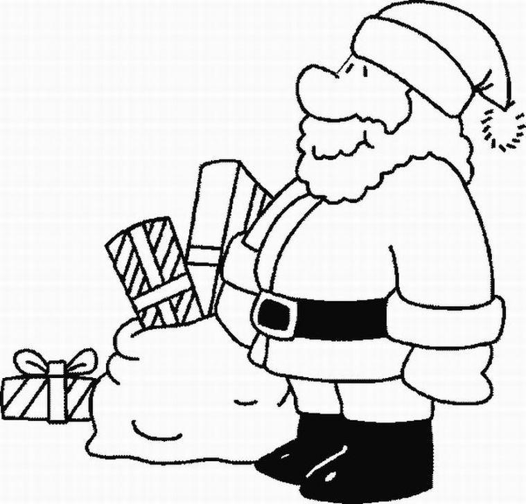 Imprimir desenho Papai Noel