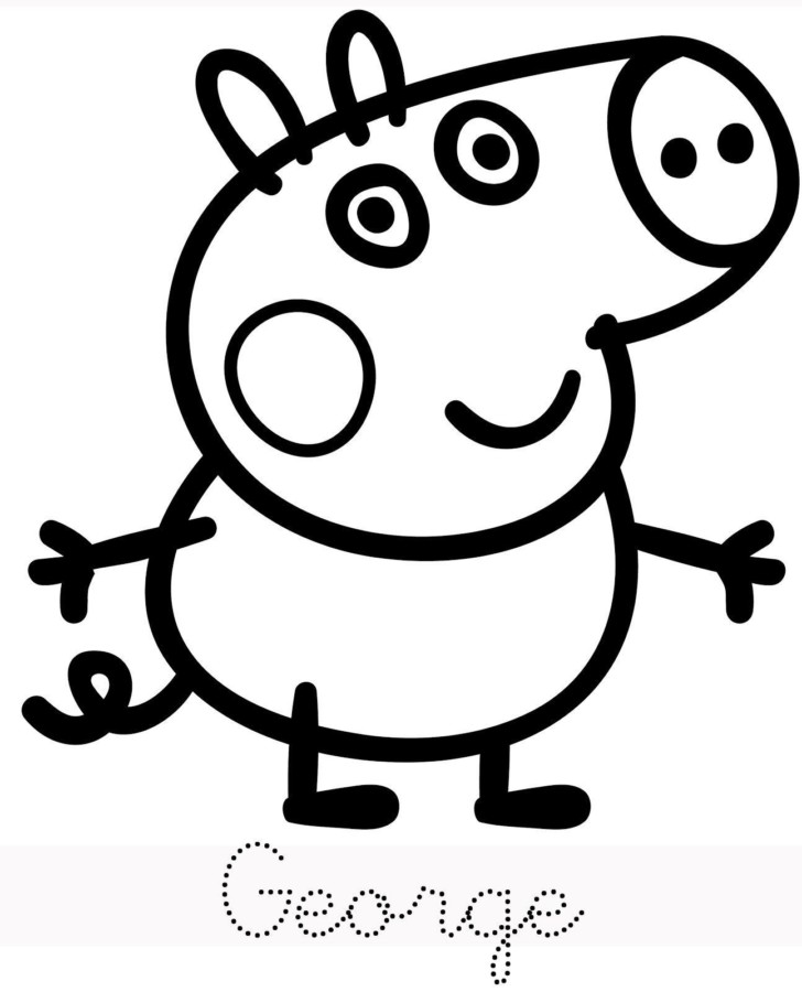 Imprimir desenho Peppa Pig