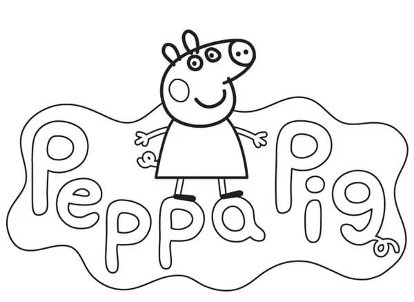 Imprimir desenho Peppa Pig