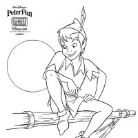 Desenhos para colorir de Peter Pan