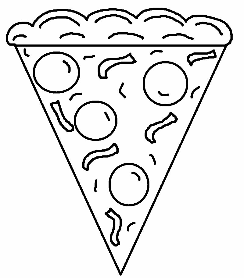 Imprimir desenho Pizza