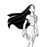 Desenhos para colorir de Pocahontas