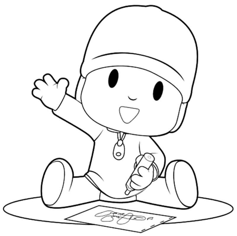 Imprimir desenho Pocoyo