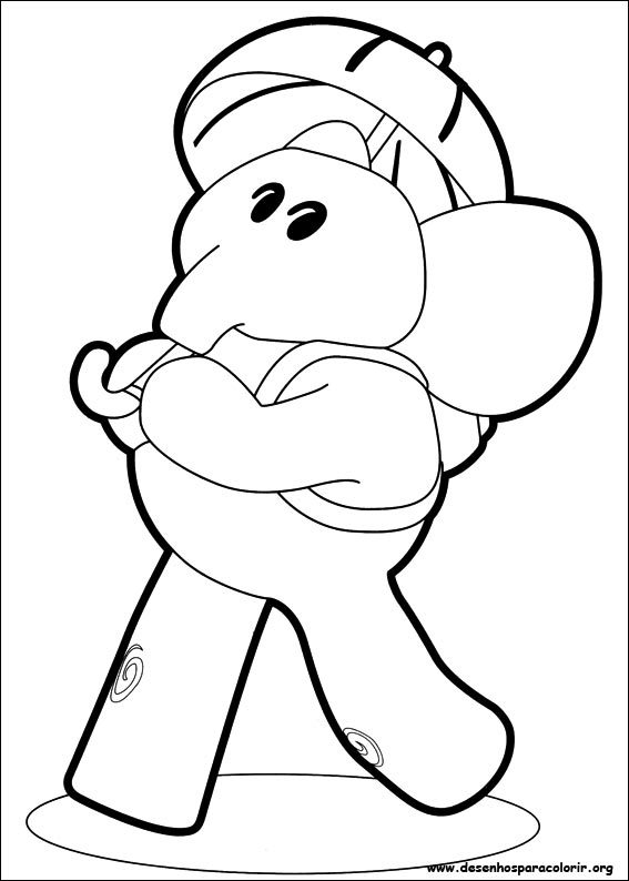 Imprimir desenho Pocoyo