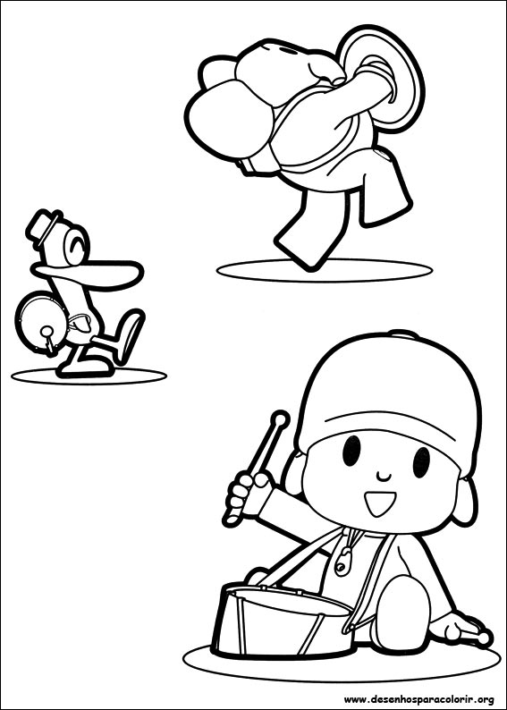 Imprimir desenho Pocoyo