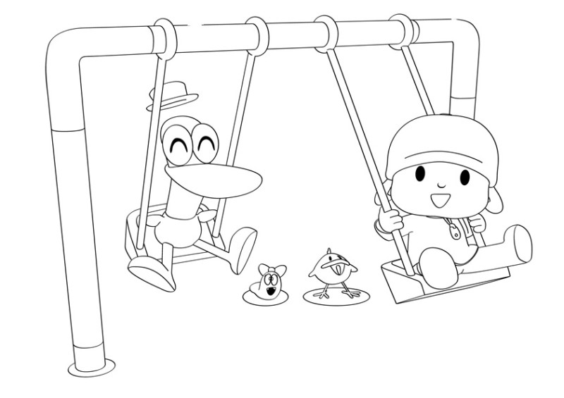 Imprimir desenho Pocoyo