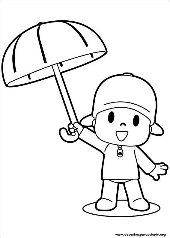 Imprimir desenho Pocoyo