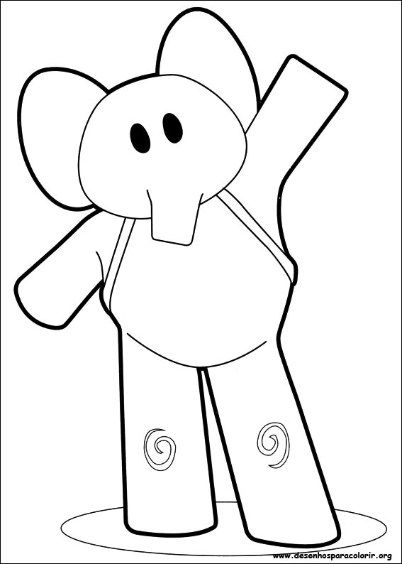 Imprimir desenho Pocoyo