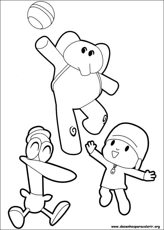 Imprimir desenho Pocoyo