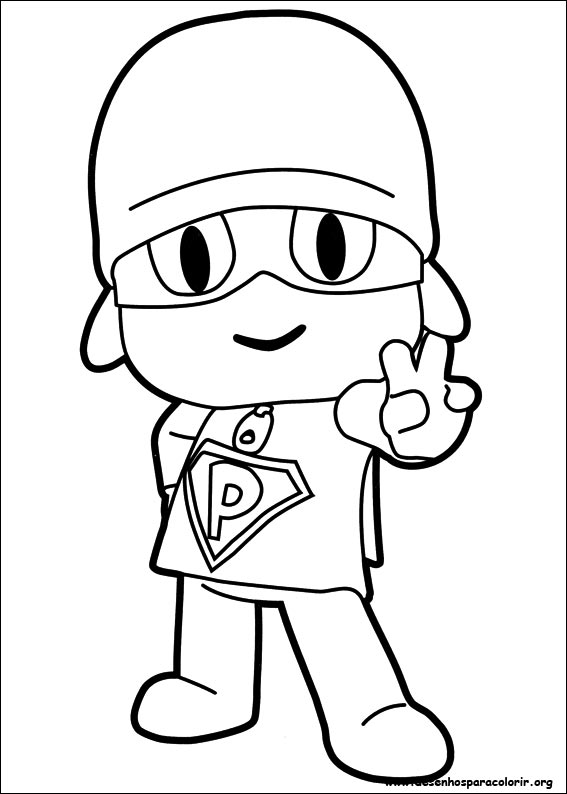 Imprimir desenho Pocoyo