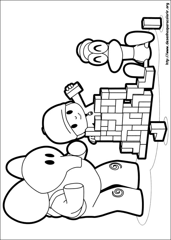 Imprimir desenho Pocoyo