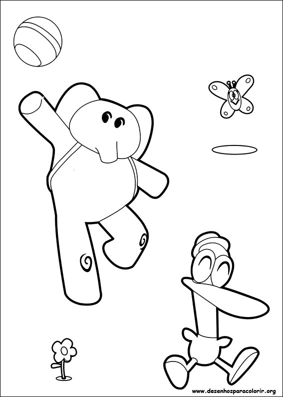 Imprimir desenho Pocoyo