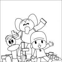 Desenhos para colorir de Pocoyo