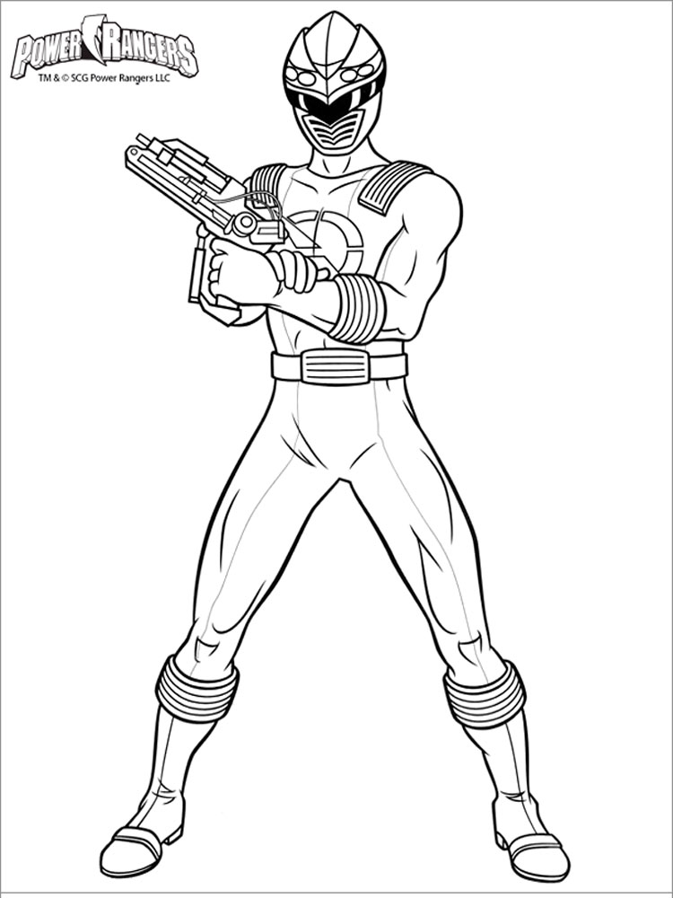 Imprimir desenho Power Rangers