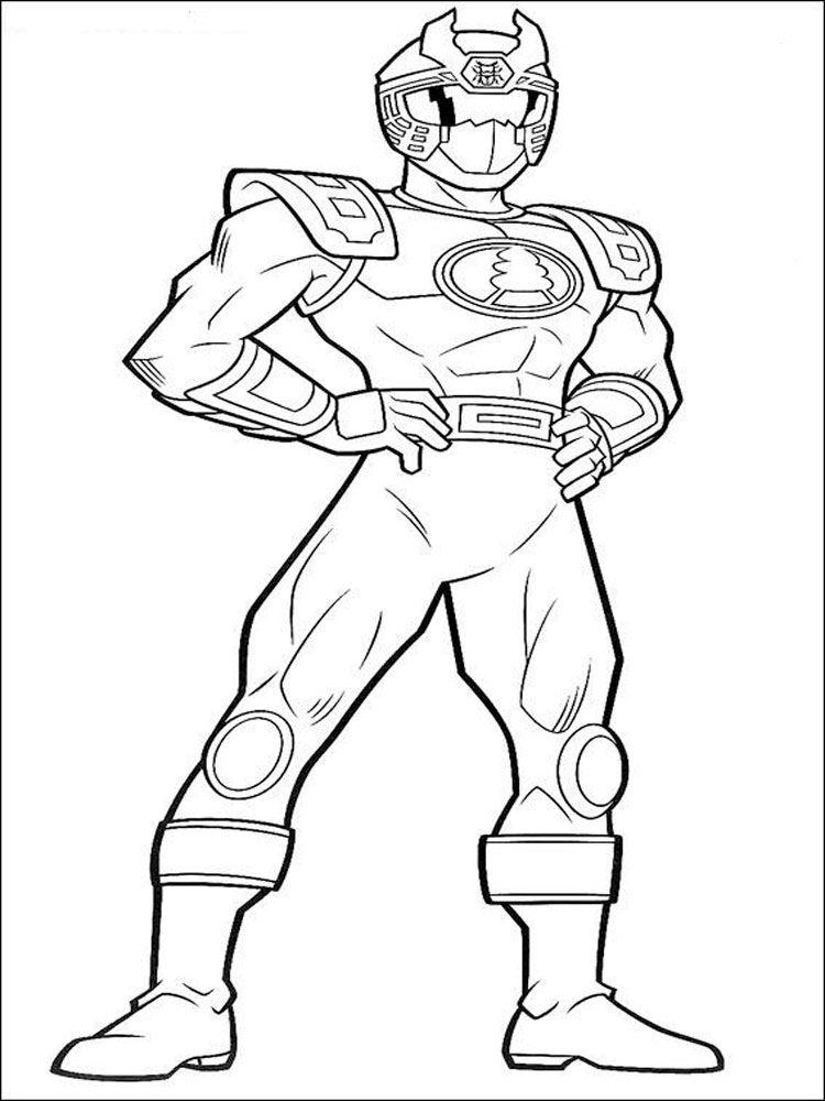 Imprimir desenho Power Rangers