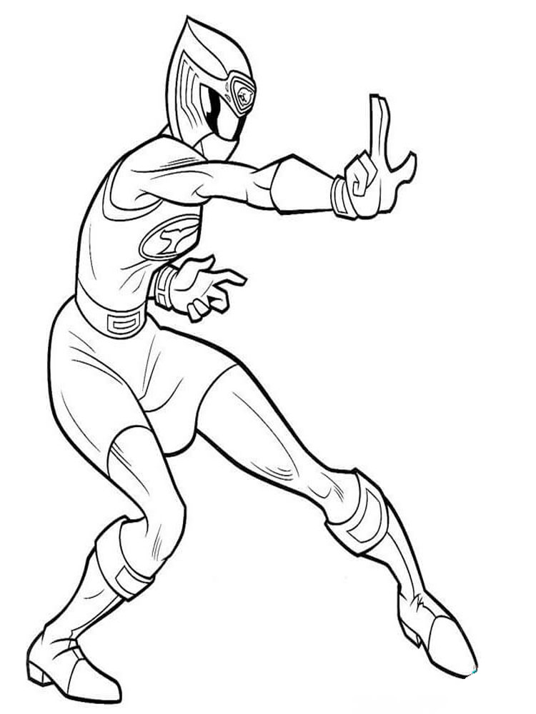 Imprimir desenho Power Rangers