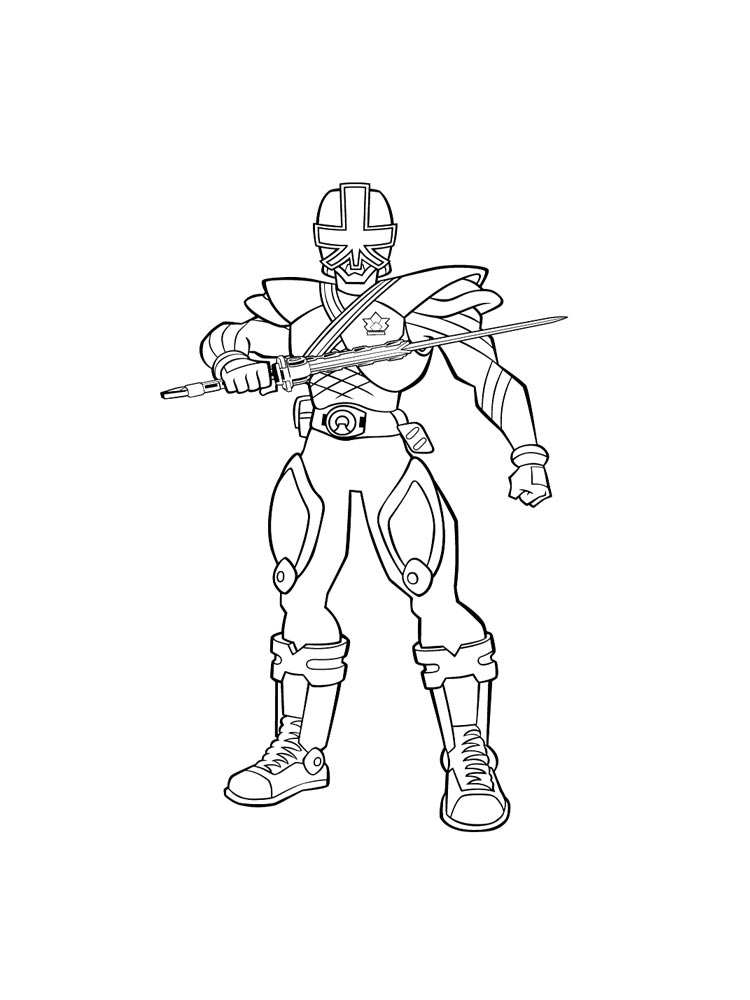 Imprimir desenho Power Rangers