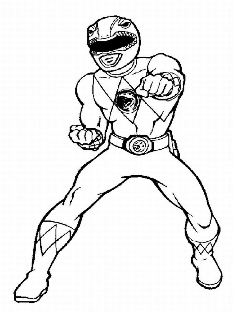 Imprimir desenho Power Rangers