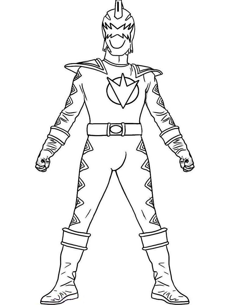 Imprimir desenho Power Rangers