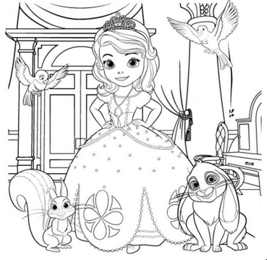 Imprimir desenho Princesas