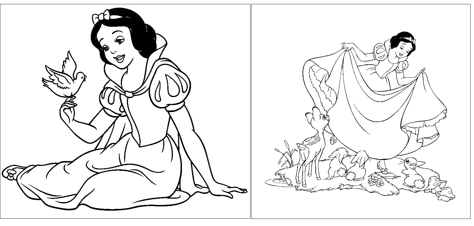 Imprimir desenho Princesas