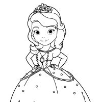 Desenhos para colorir de Princesas