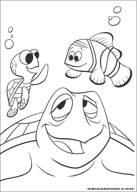 Imprimir desenho Procurando Nemo