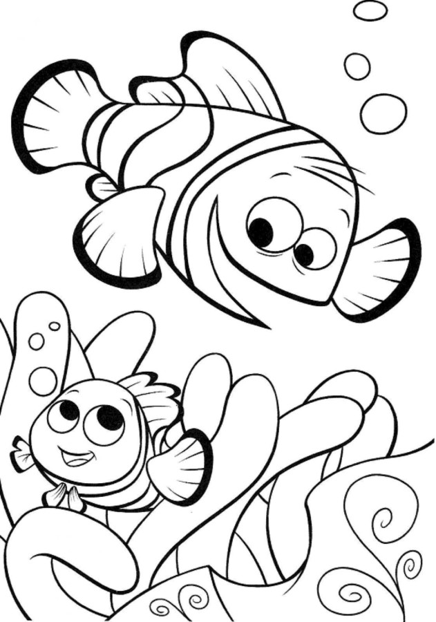Imprimir desenho Procurando Nemo