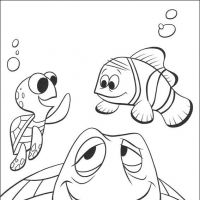 Desenhos para colorir de Procurando Nemo