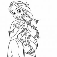 Desenhos para colorir de Rapunzel