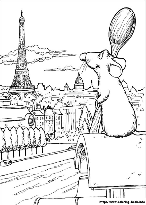 Imprimir desenho Ratatouille