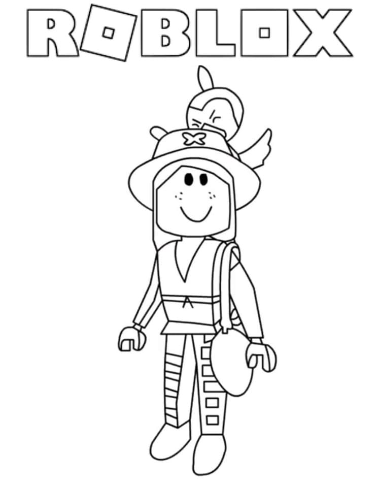 Desenhos de Roblox para Colorir – Desenhos para Colorir