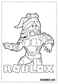 Imprimir desenho Roblox