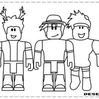 roblox para colorir 5 –  – Desenhos para Colorir