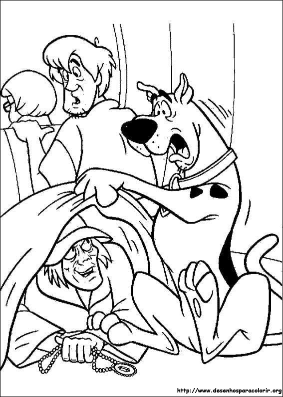 Imprimir desenho Scooby Doo