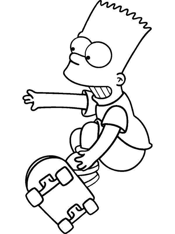 Imprimir desenho Simpsons