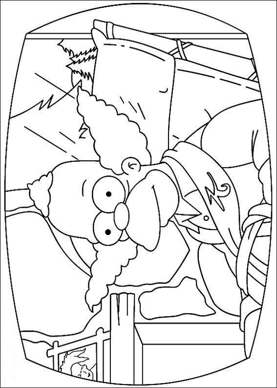 Imprimir desenho Simpsons