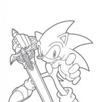 Desenhos para colorir de Sonic