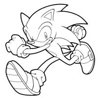 Como Desenhar e Pintar o Sonic correndo bem fofo #desenheosonic #pint