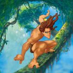 Tarzan para pintar e colorir