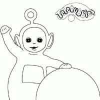 Desenhos para colorir de Teletubbies