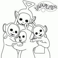 Desenhos para colorir de Teletubbies